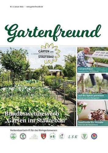 Cover: Gartenfreund Magazin No 01 Januar 2023