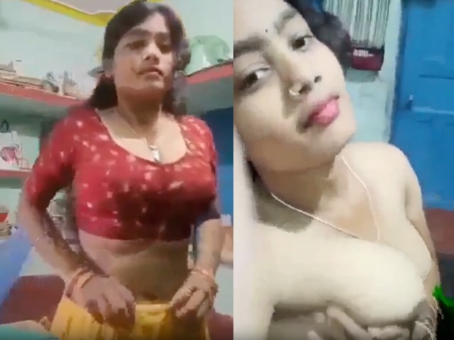 moviemad net Beautiful girl stripping sari HD