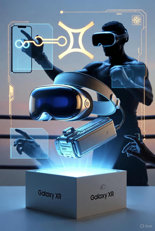 📦🔥 O Futuro Cabe na Sua Cara: Unboxing e Primeiras Impressões do Samsung Galaxy XR