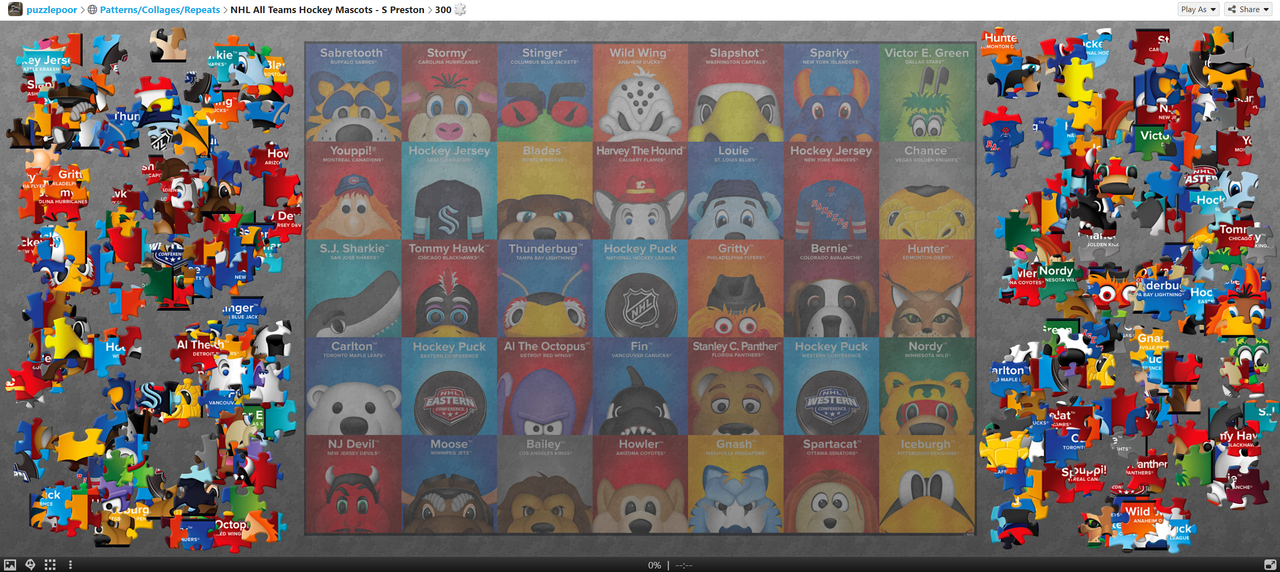 Mascot Unfinished
