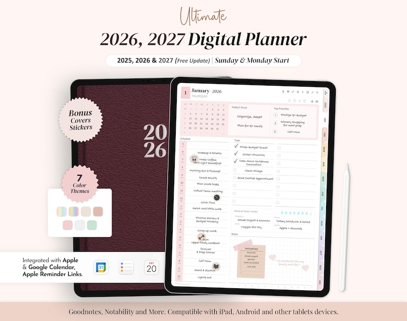 Aesthetic Planner for Goodnotes