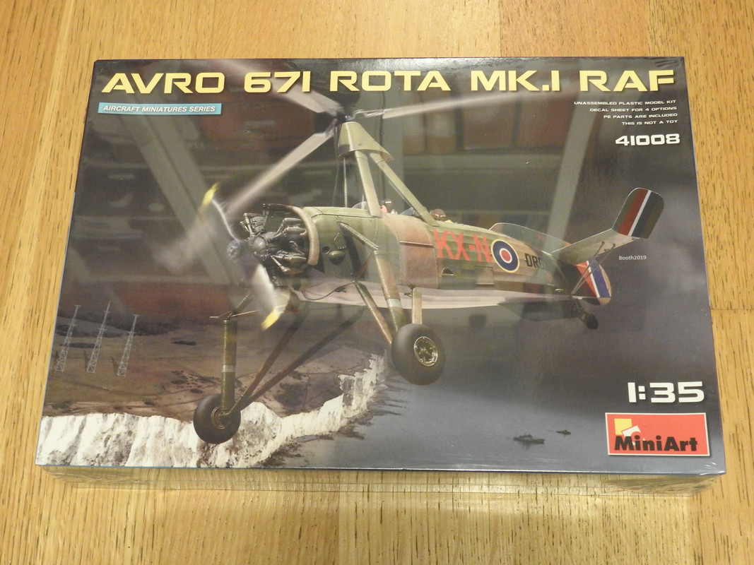 Avro 671 Rota Mk.1 RAF, Miniart 1/35 DSCN4147