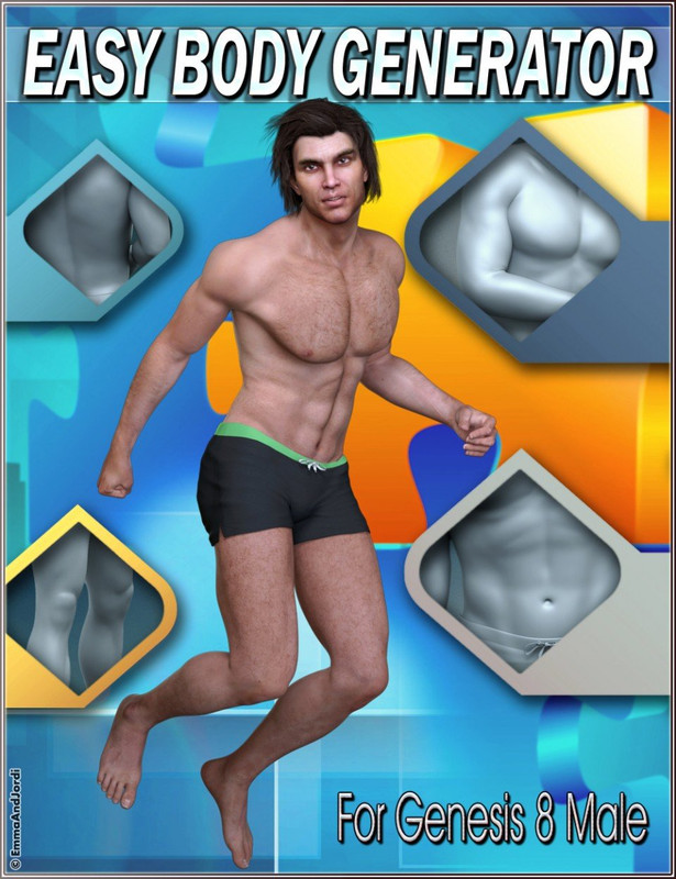 EJ Easy Body Generator For Genesis 8 Male(s) EJ Easy Body Generator For Genesis 8 Male(s)