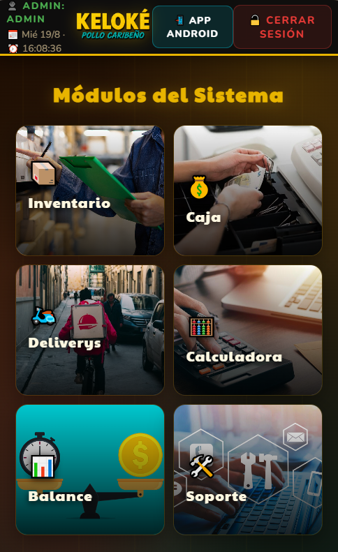 App de gestión para propietarios — WirchiLive TPV