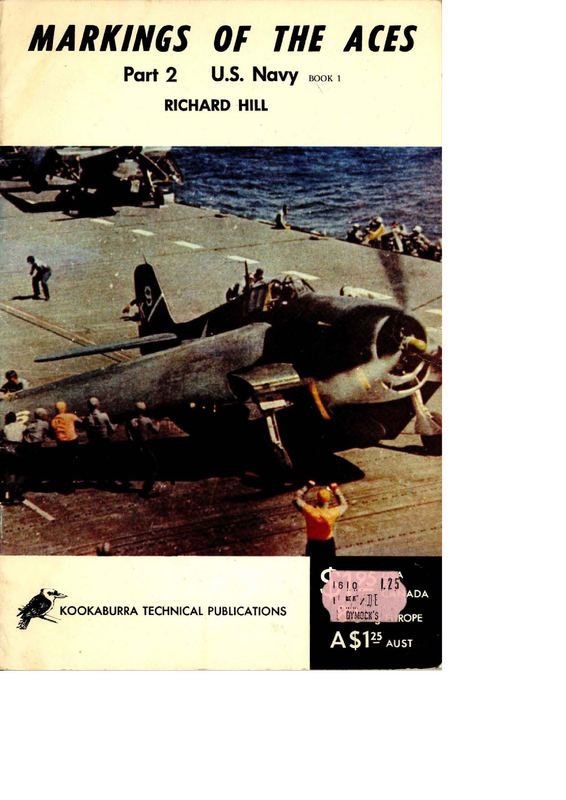 Markings of the Aces (2).U.S.Navy Book 1 [Kookaburra Series 3 №04]