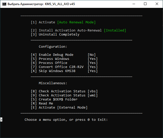 KMS VL ALL AIO v45