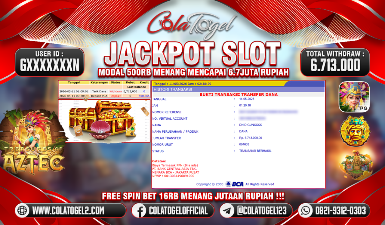 JACKPOT SLOT GACOR!!