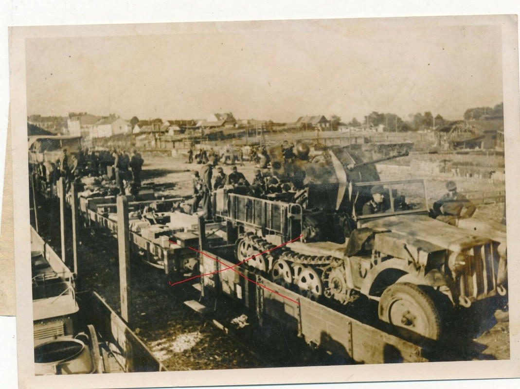 Deutsche Truppen für den Osten Protze 1944