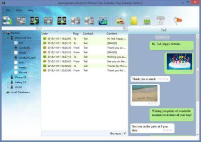 Backuptrans Android iPhone Line Transfer Plus 3.1.29