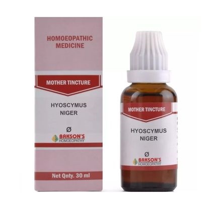 Bakson Hyoscymus Niger 1X (Q) (30ml)