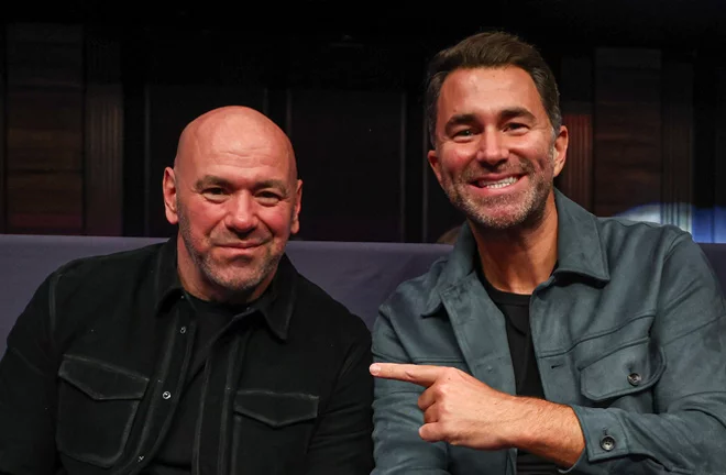 Дейна Уайт е готов за боксов мач с Еди Хърн