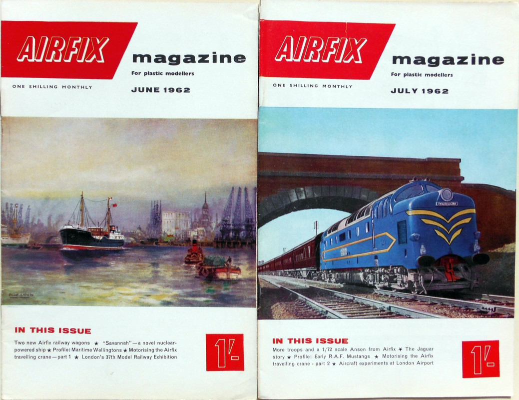 Airfix Magazine Vol.3 No.1&2 (June & July 1962)