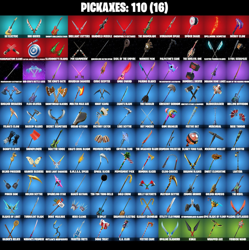 pickaxes comp