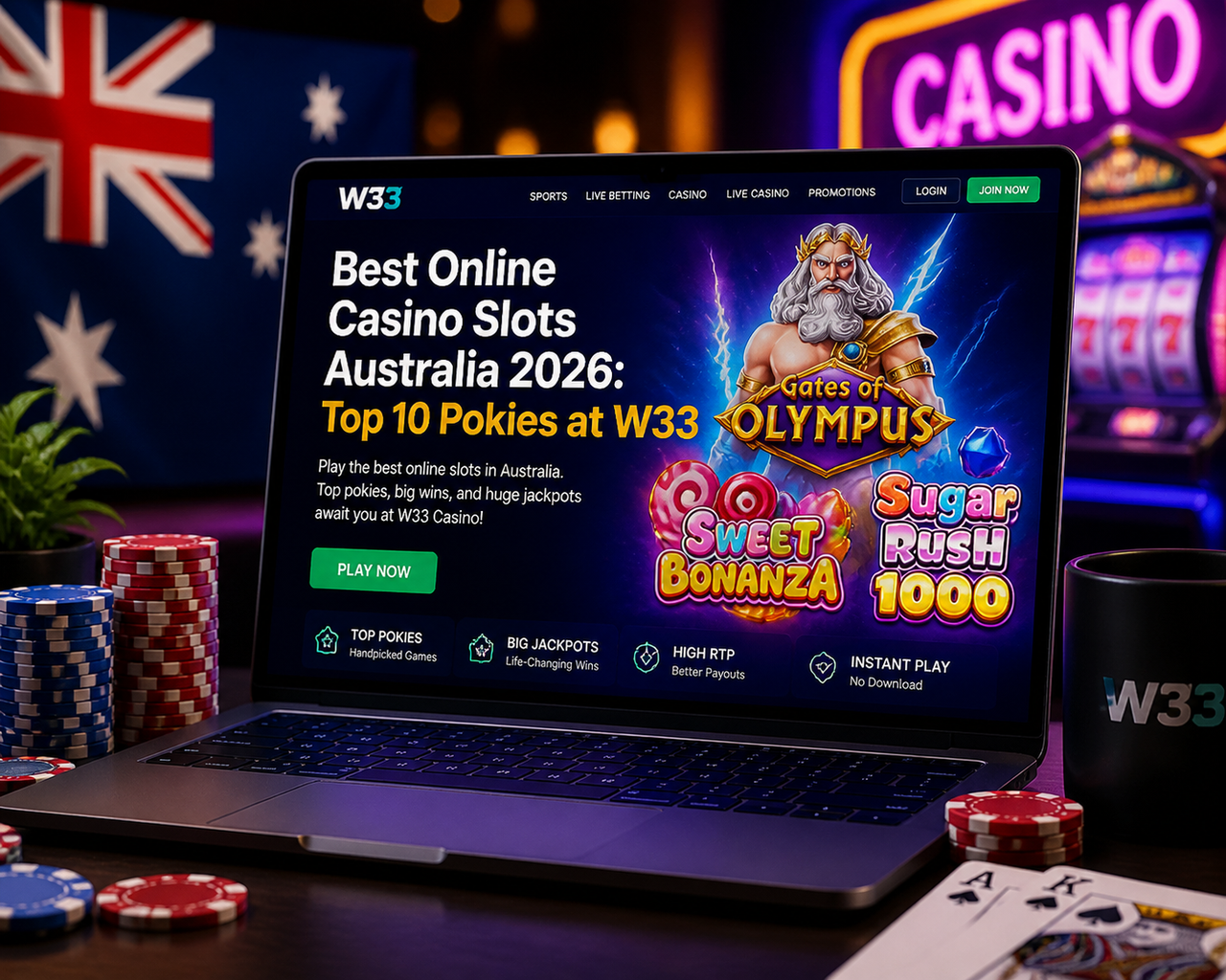 best online casino slots australia 2026 top 10 pokies at w33