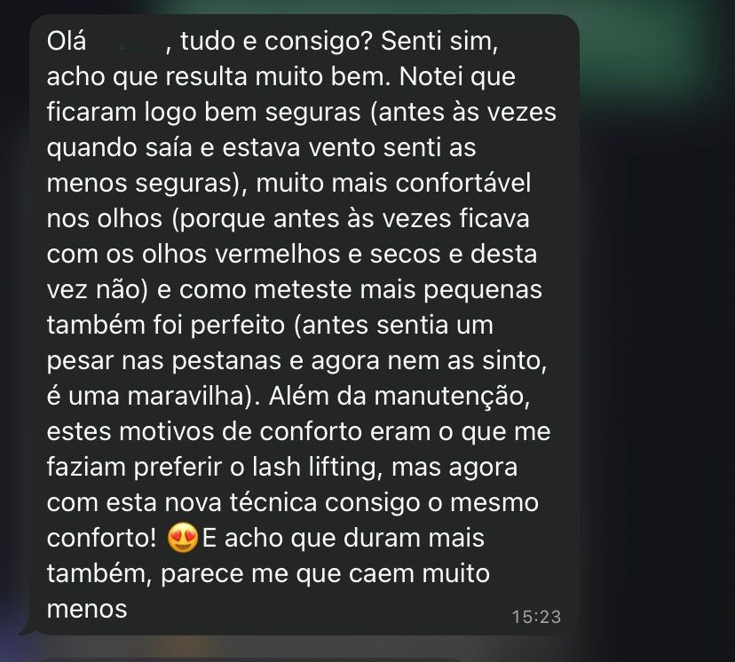 Feedback de cliente final