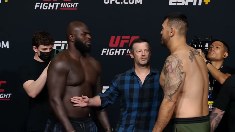 Кантар преди UFC Fight Night 189