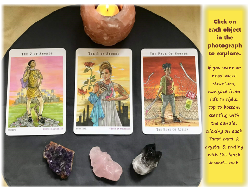 Screenshot of Tarot 101 course
