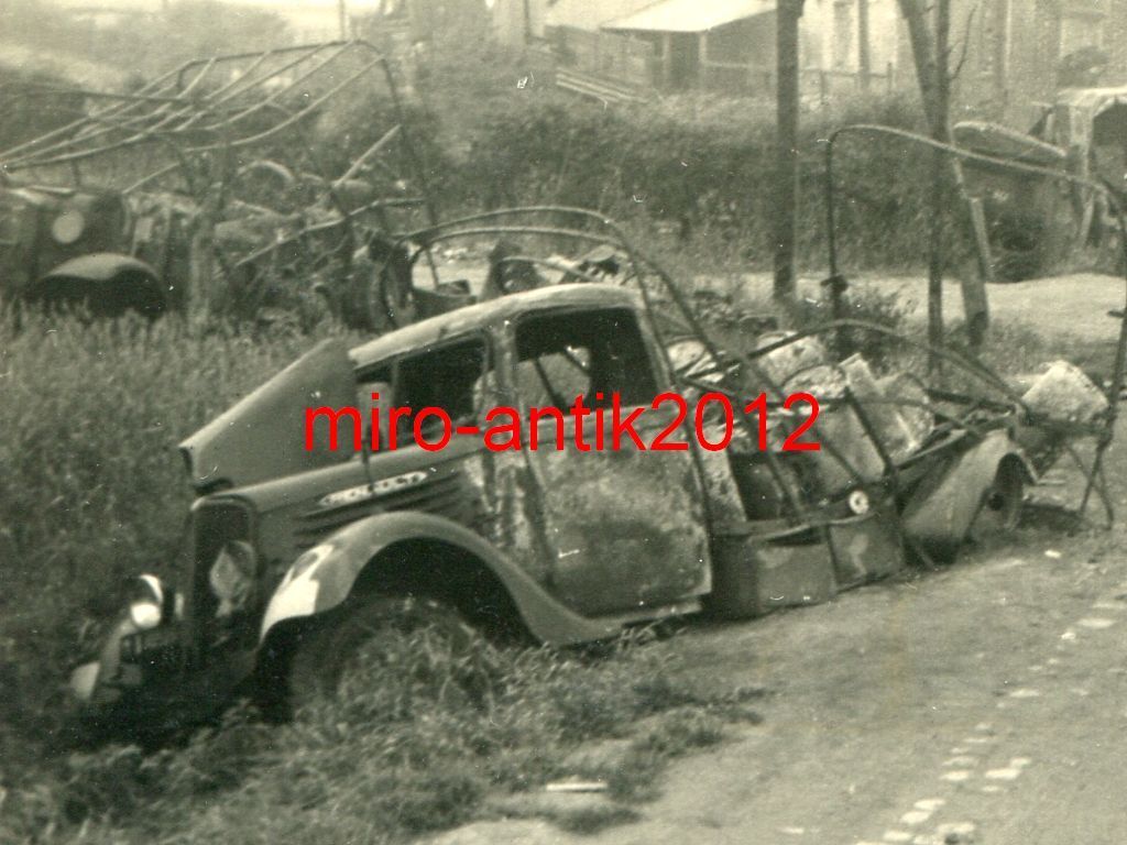 Wehrmacht, zerstörte englische Fahrzeuge, Oost-C