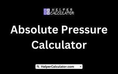 Absolute Pressure Calculator