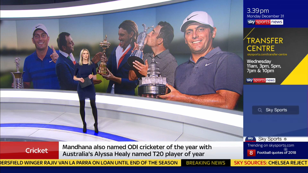 31 December - 15.00.00 - Sky Sports News. All the news from the 