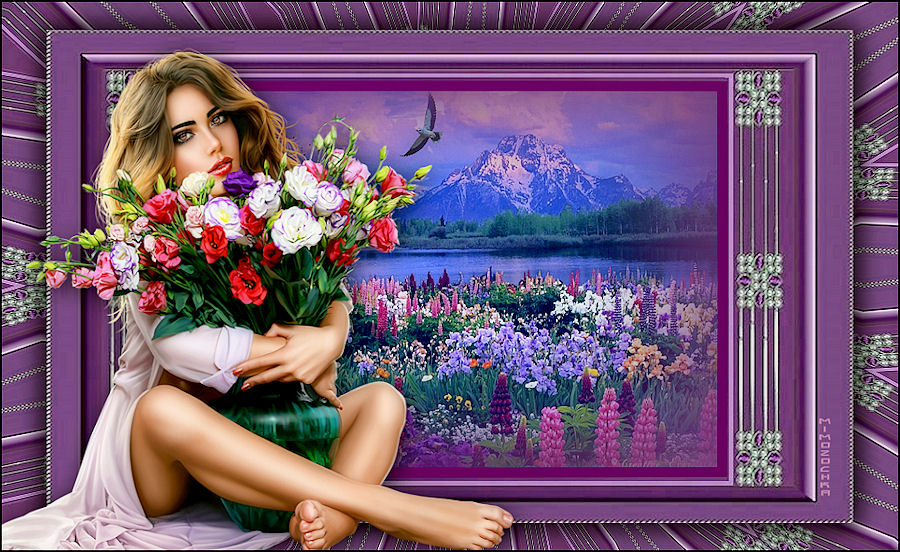 я люблю цветы