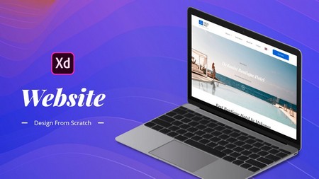 Website Design From Scratch In Adobe Xd 2019