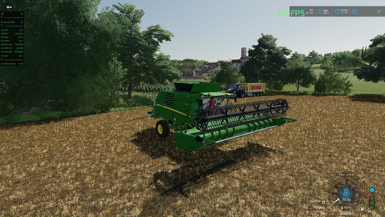 prestazioni in farmin