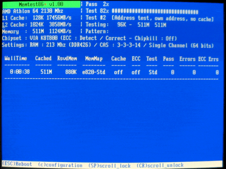 Memtest86+ 6.00b2