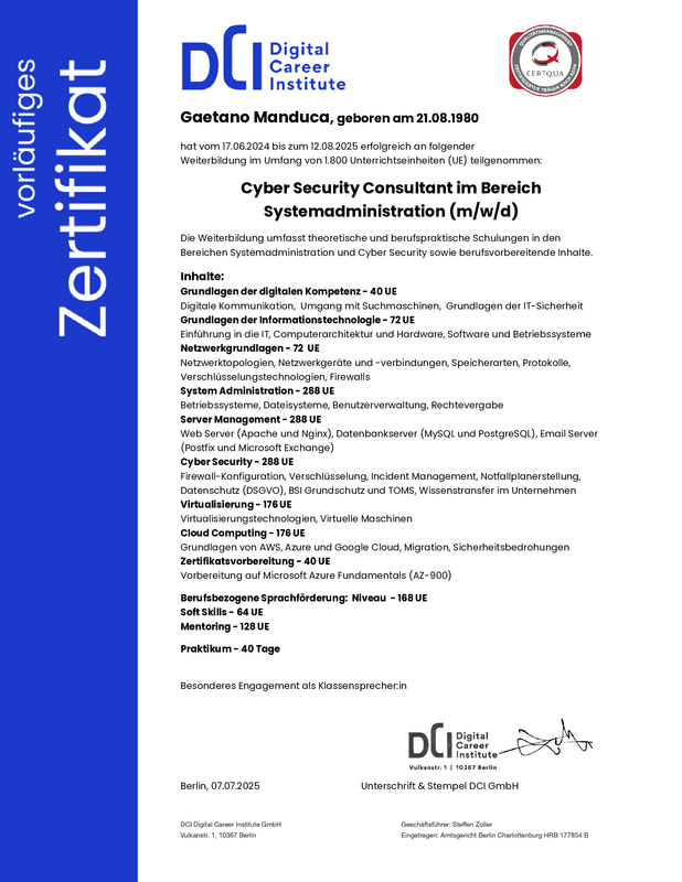 Zertifikat_Manduca, Gaetano_FbW SyA 24-D01