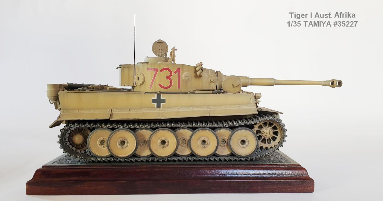 Tiger I Initial Production Ausführung Afrika 1/35 - Tamiya 35227
