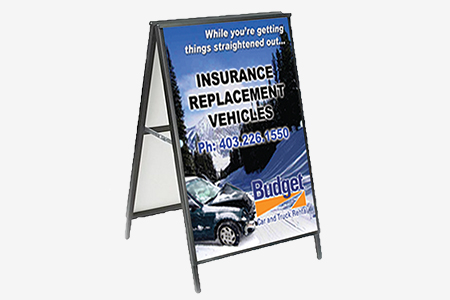 Metal A-Frame Signs