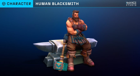Unreal Engine Marketplace - Modular Stylized Human Blacksmith (4.18 - 4.27, 5.0 - 5.1) Unreal Engine Marketplace - Modular Stylized Human Blacksmith (4.18 - 4.27, 5.0 - 5.1)