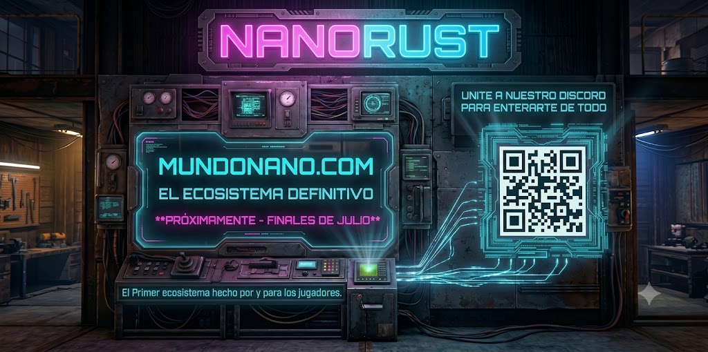 [LATAM]NanoRust|Solo/Duo|FULLWIPE 12.06|16:20 GMT3|