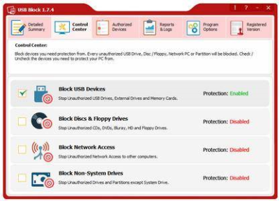 Newsoftwares USB Block 1.7.5