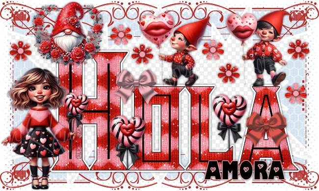 Hola Romantic Nomes amora