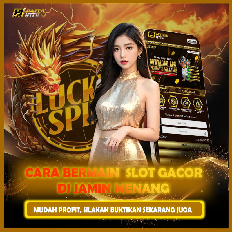 Patenjitu: Cara Bermain Slot Gacor Paling Update Provider Terpilih Mudah Menang