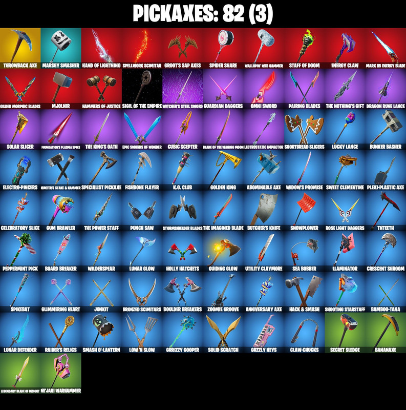pickaxes comp