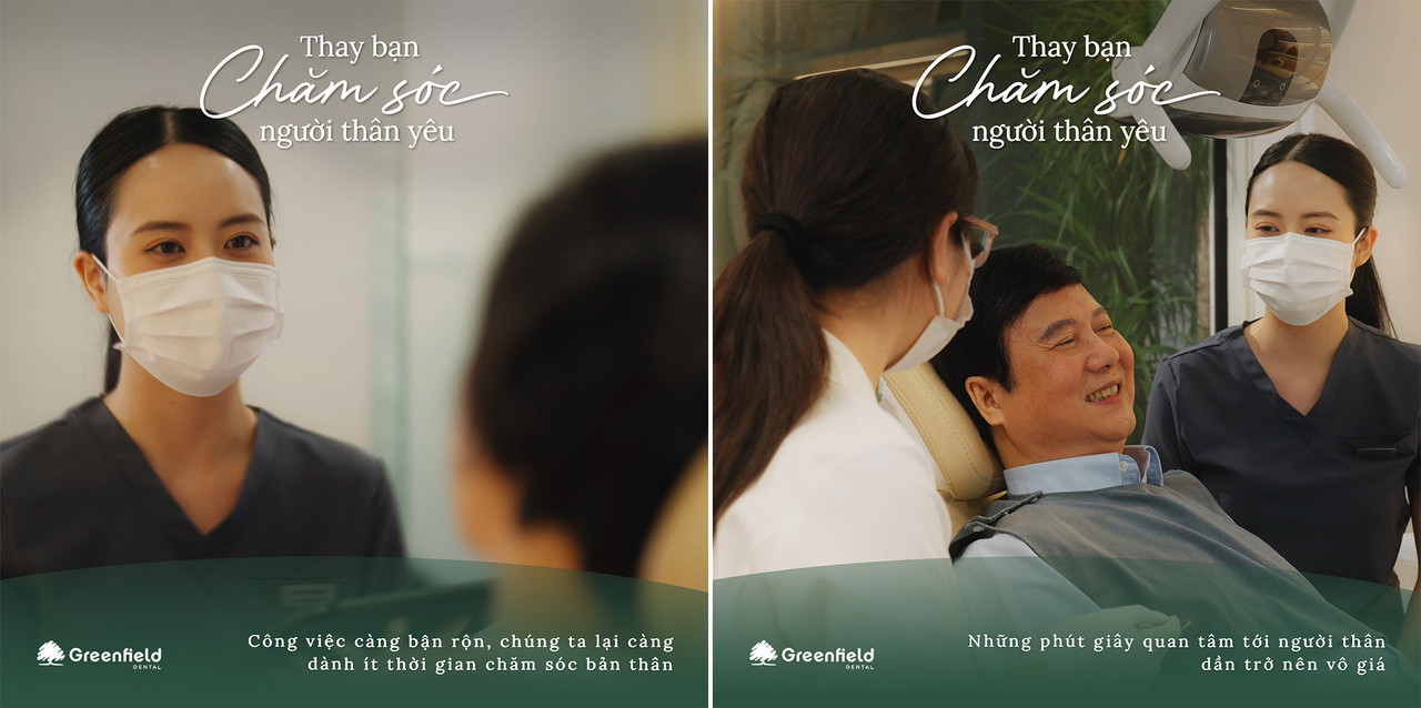 Cùng Greenfield Dental “Thay Bạn Chăm Sóc Người Thân Yêu qua TVC Tết 2024