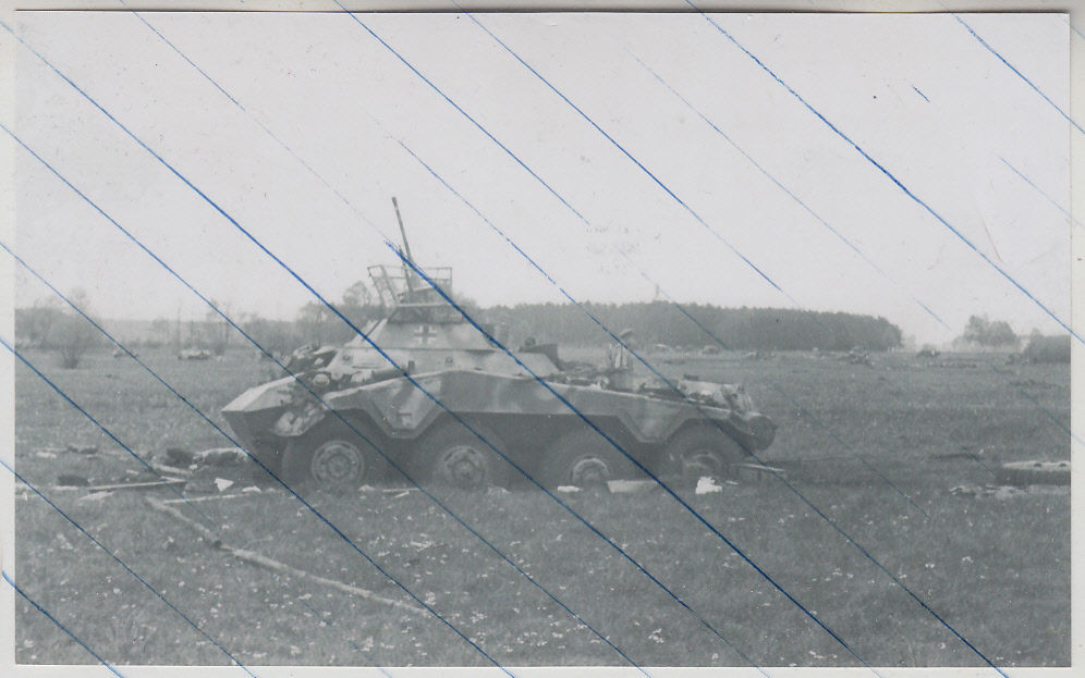 Foto Panzer SdKfz Spähpanzer tank
