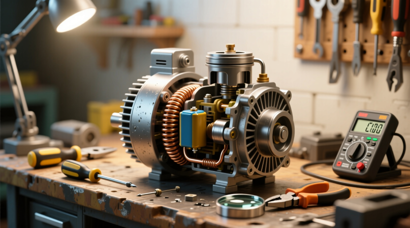 Ремонт компрессора мини-холодильника