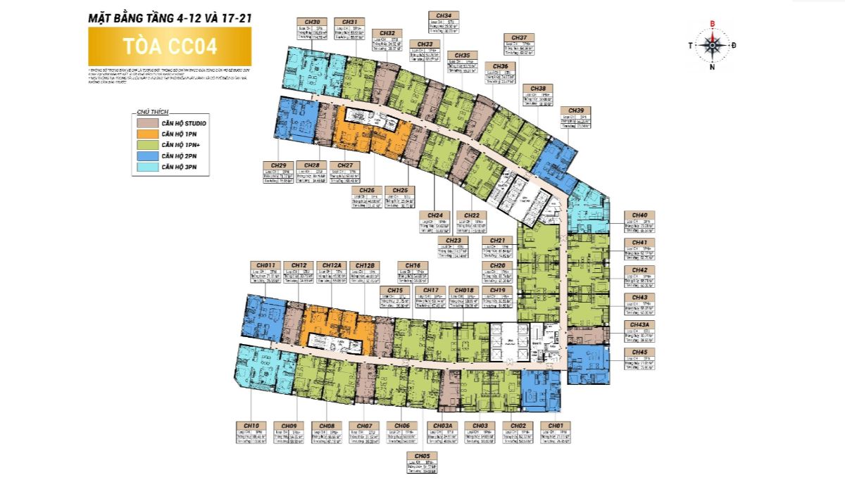 Mặt bằng tiện ích chung