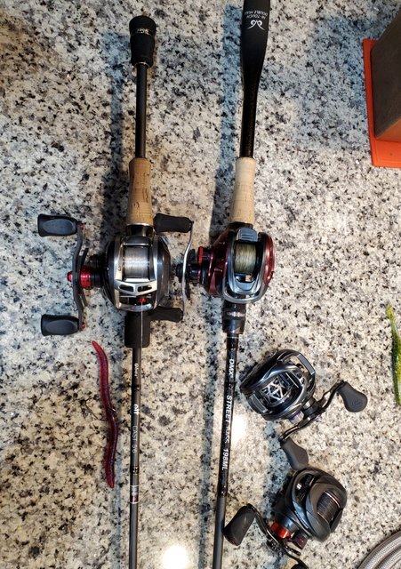 Got a berkely Shock rod from Wal mart for $40 with a $60 lews classic pro  reel. Is it worth upgrading the rod for now? Or holding onto it until it  breaks