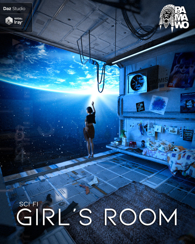 Sci Fi Girl&#039;s Room for DS