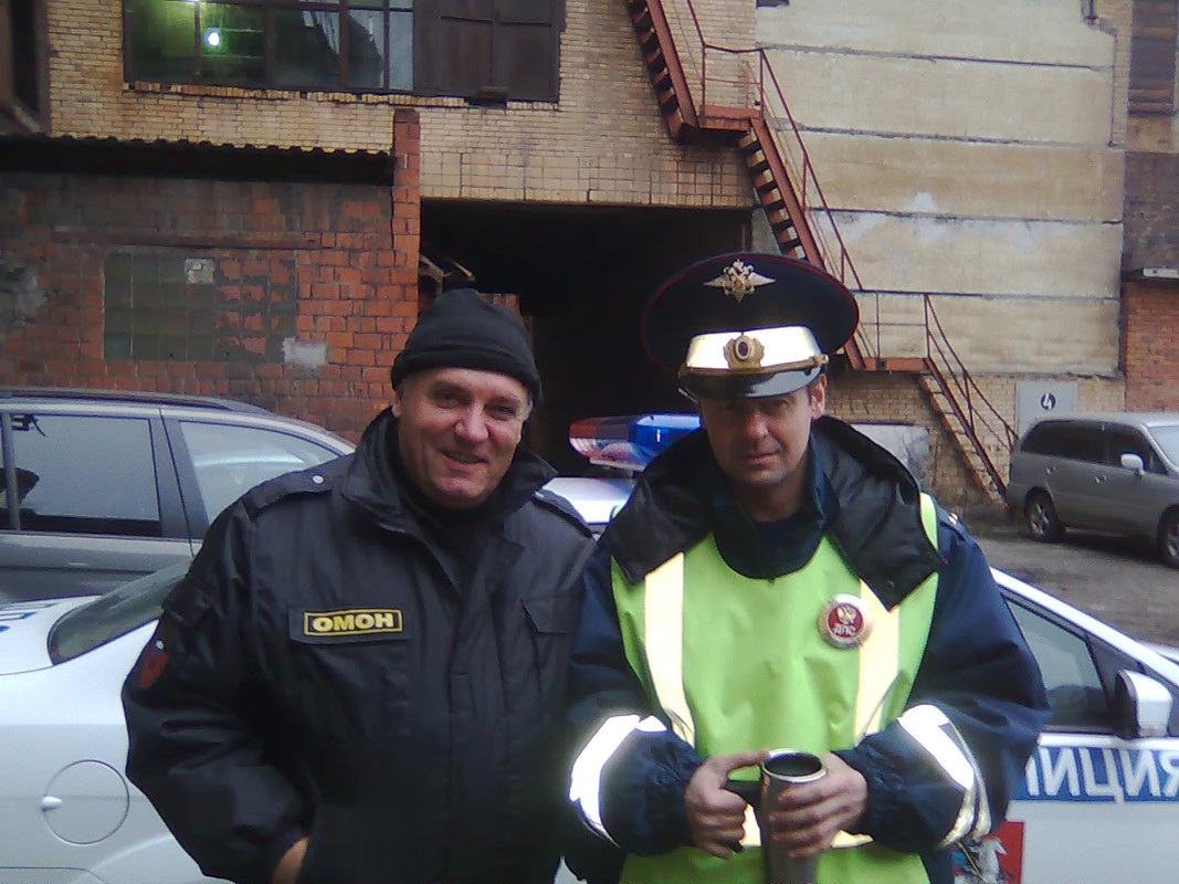 С ДПСником Игорем