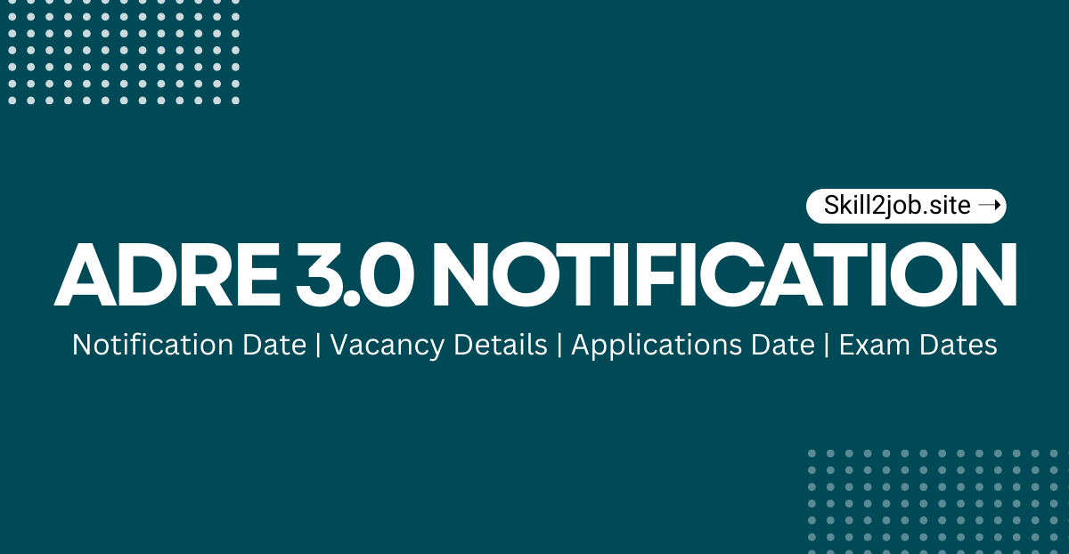 ADRE 3.0 2026