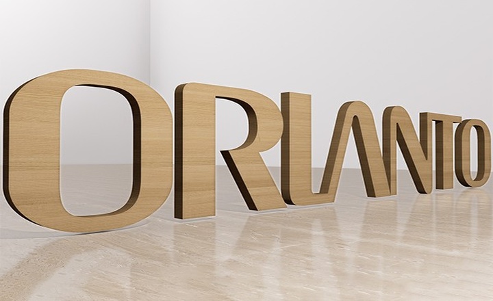 AC-06 water transfer printed acrylic letter display view 1