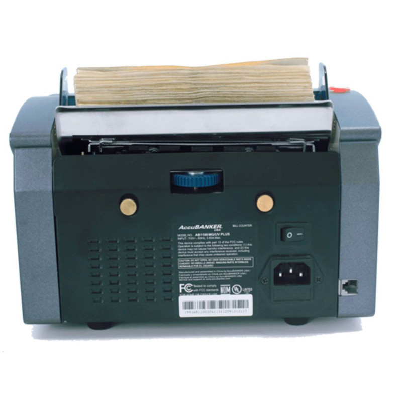 1889-2-CONTADORA DE BILLETES ACCUBANKER AB 1100UV