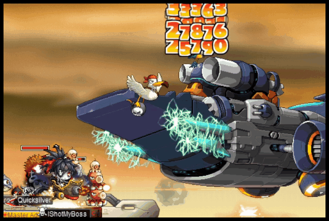 Niberg horizontal laser miss