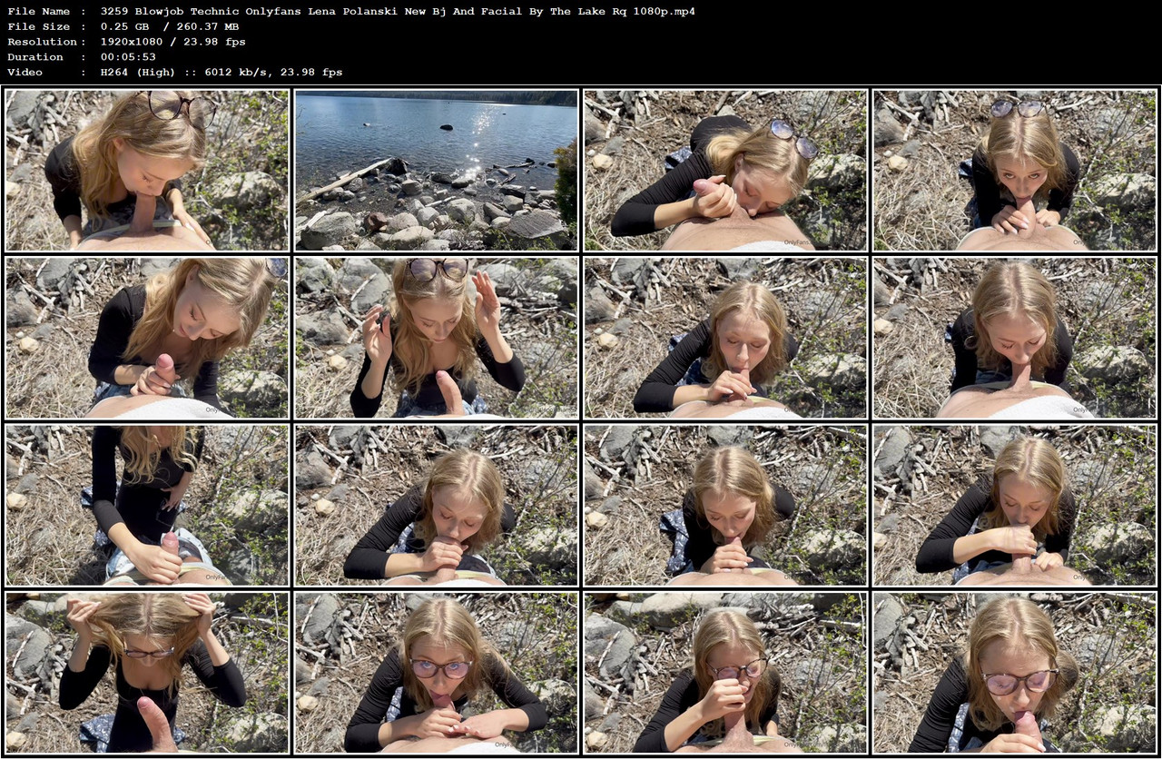 3259 Blowjob Technic Onlyfans Lena Polanski New Bj And Facial By The Lake Rq 1080p mp4