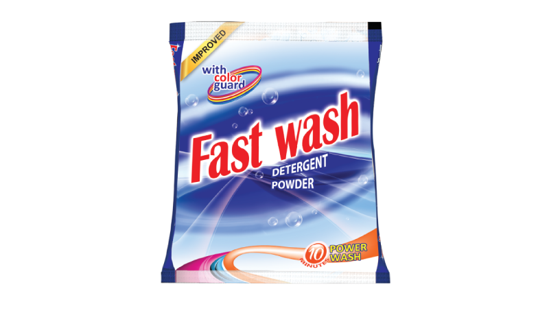 Fast Wash Detergent Powder 500gm